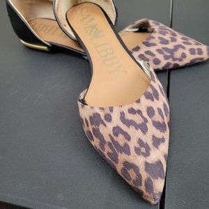 Sam and Libby cheetah print shoes 8m